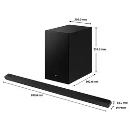 Samsung HW-S700D 3.1Ch Bluetooth Soundbar with Wireless Sub - 5