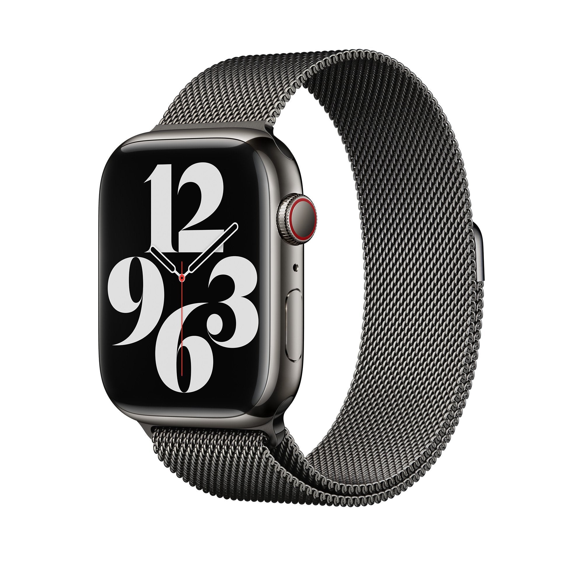 Apple Watch Strap Graphite Milanese Loop (44mm) - 2