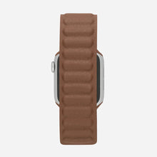Apple Watch Strap Leather Link (40mm) - Saddle Brown - 7