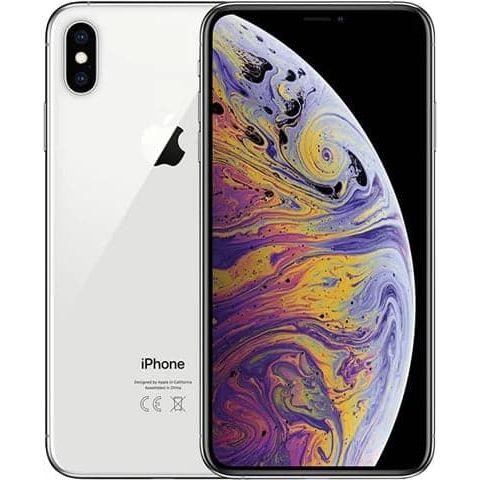 Apple iPhone XS Max, 64GB, Silver - Unlocked - 4