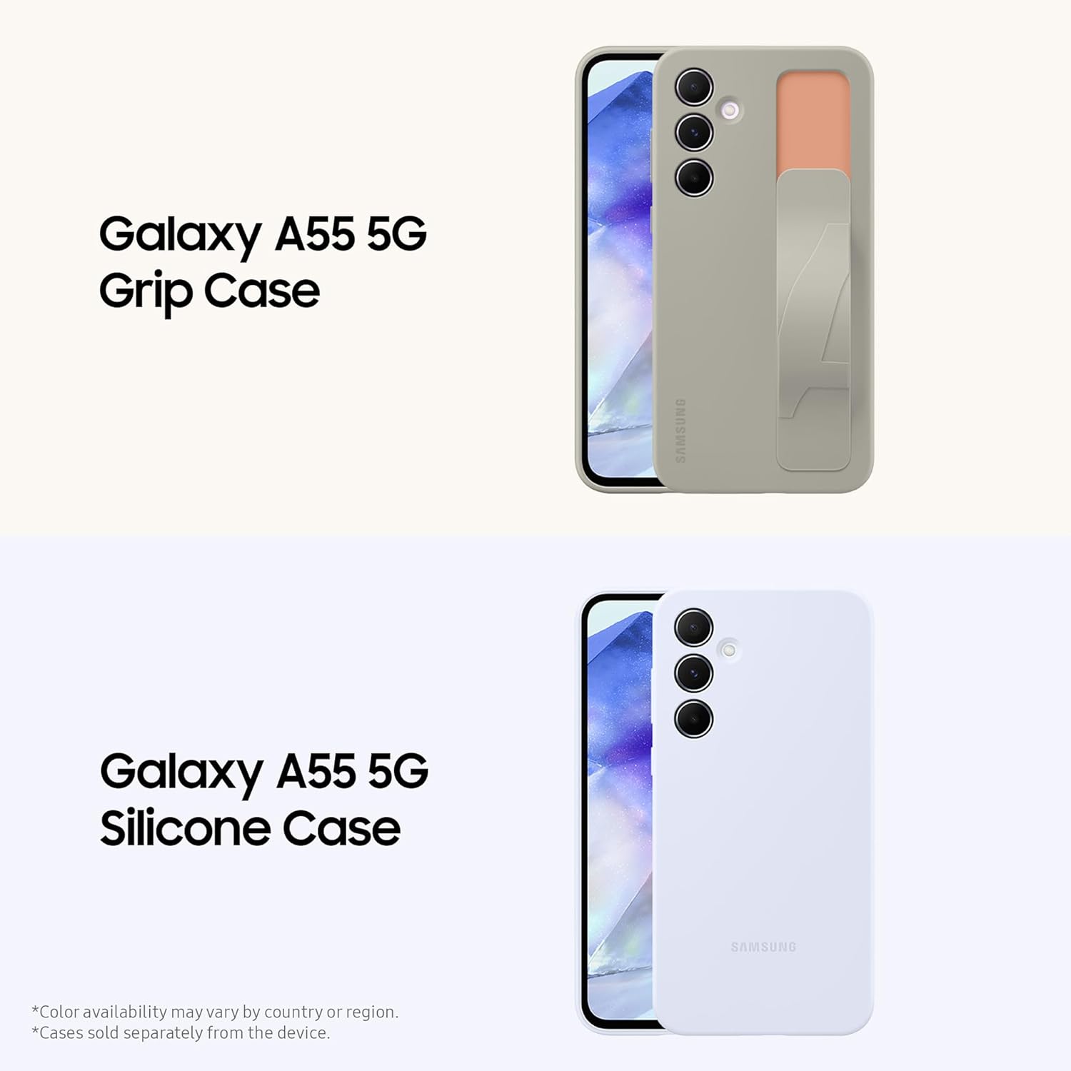 Samsung Galaxy A55 5G, Factory Unlocked Android Smartphone, 128GB, 8GB RAM, 2 day battery life, 50MP Camera, Awesome Iceblue, - 6