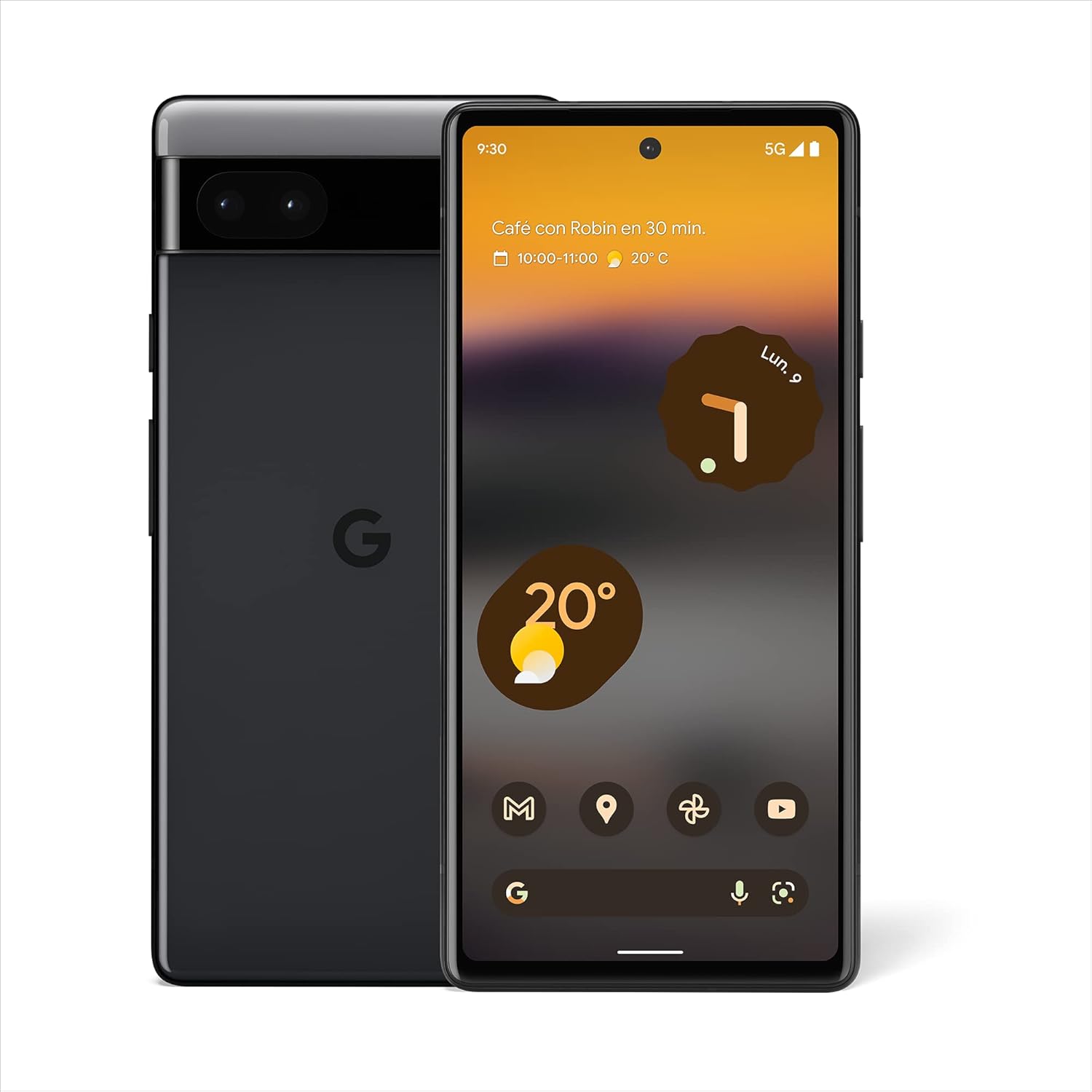 Google Pixel 6A 128GB Charcoal - Unlocked - 2