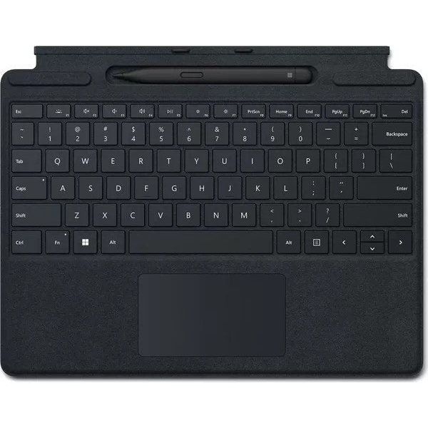 MICROSOFT Surface Pro Signature Type Cover & Slim Pen 2 Bundle - Black - 1