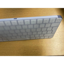 Apple Magic Keyboard with Touch ID: Bluetooth, rechargeable. Works with Mac computers silicon; British English, white keys with varities of Colours - 14