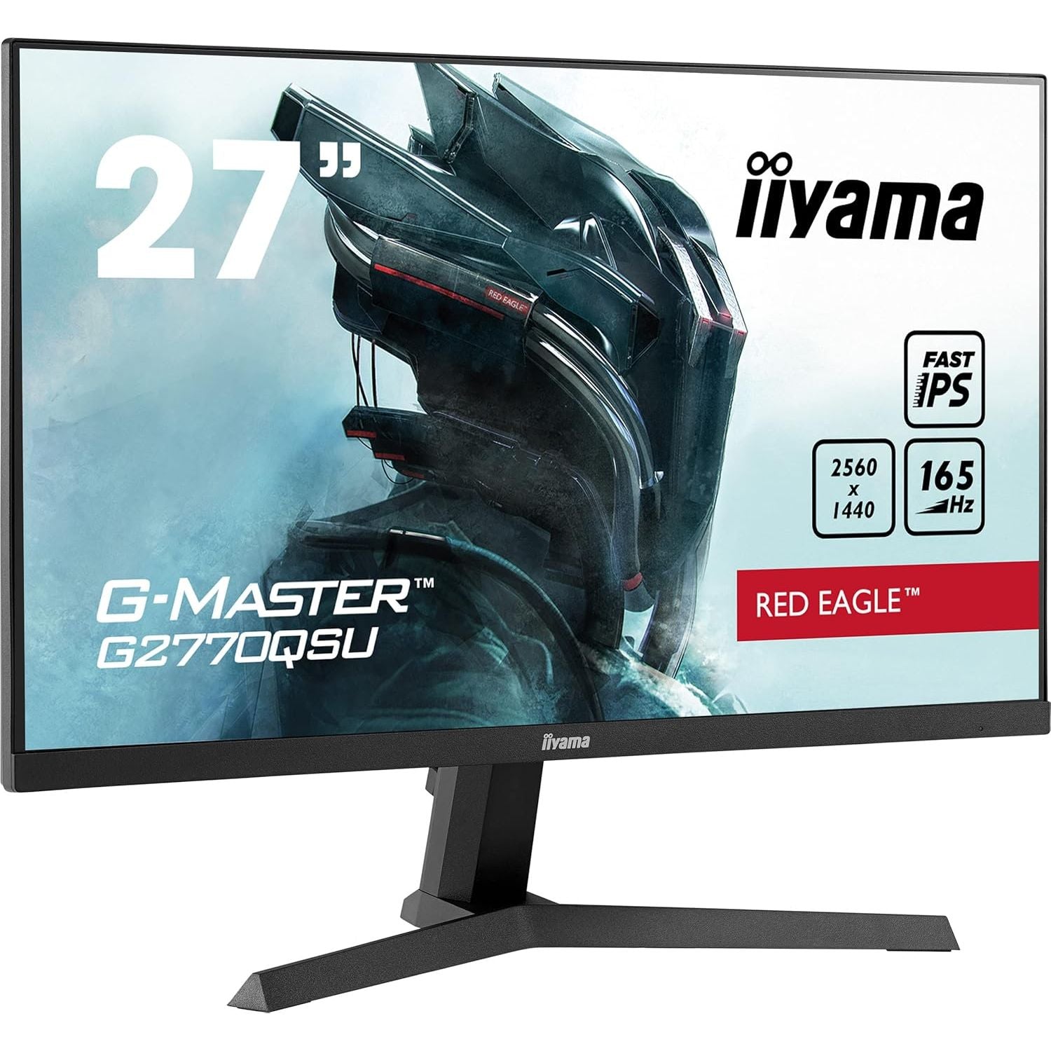 iiyama G-Master 27, HDMI/DisplayPort, Built-in Speakers - G2770QSU-B1 - 1