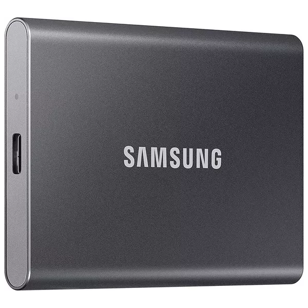 SAMSUNG T7 Portable External SSD - 1 TB, Grey - 1