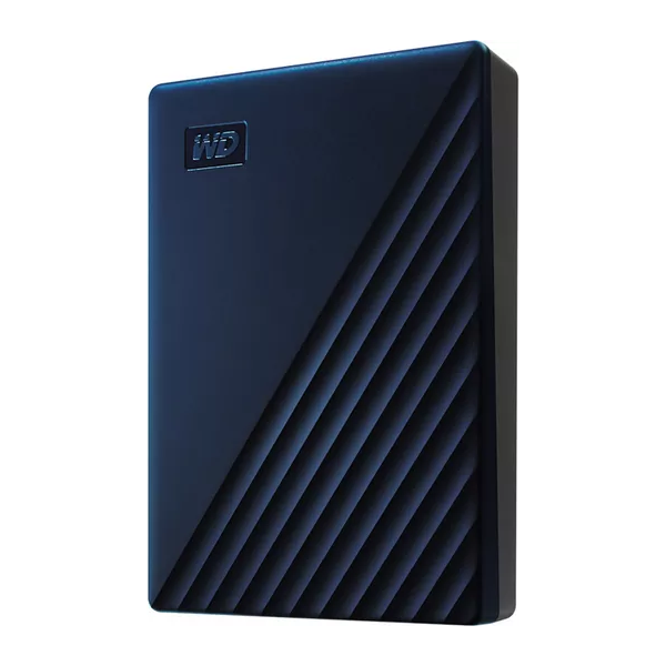 WD My Passport Portable Hard Drive for Mac - 5 TB, Blue - 2