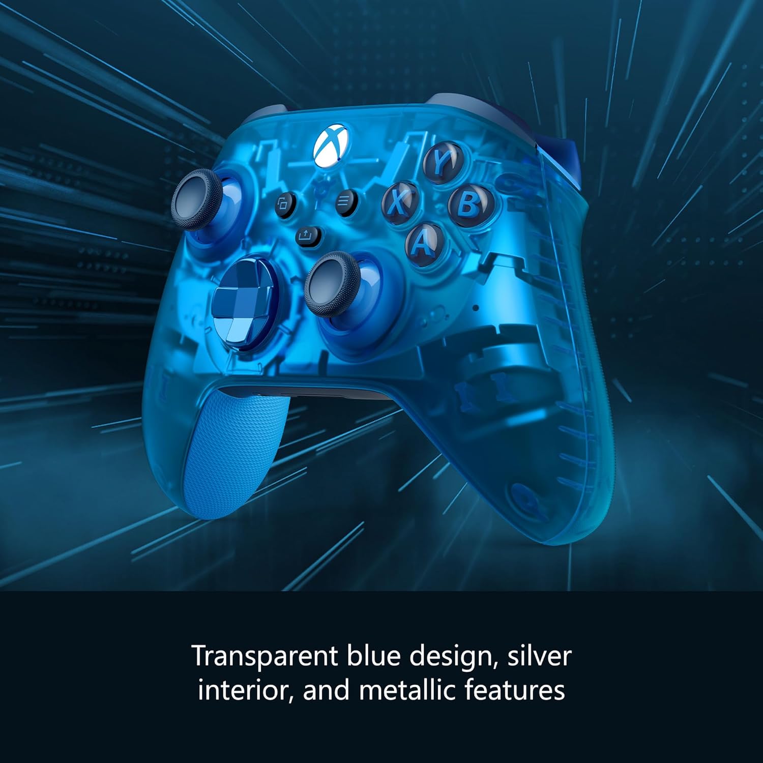 Xbox Wireless Controller – Sky Cipher Special Edition, Series X|S, One, and Windows - 6