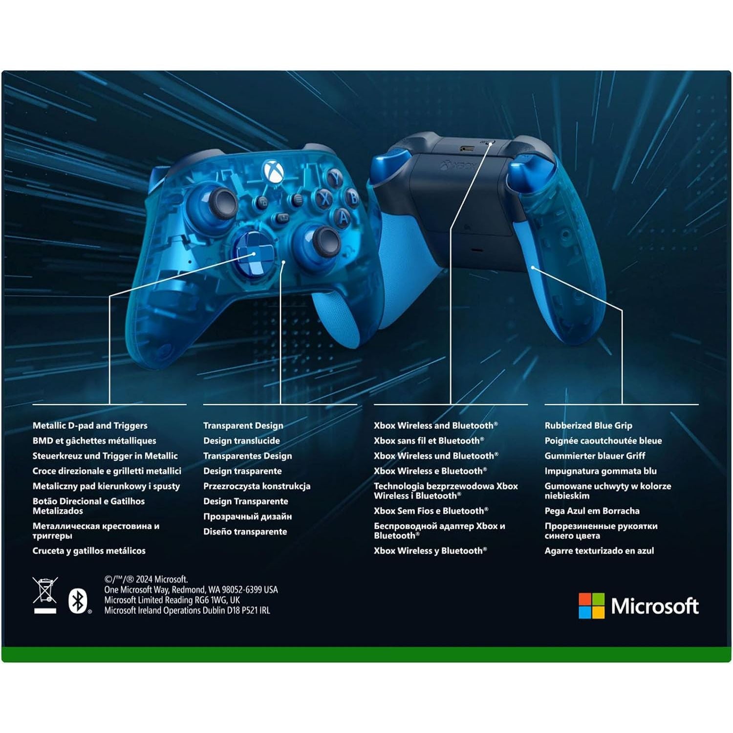Xbox Wireless Controller – Sky Cipher Special Edition, Series X|S, One, and Windows - 2