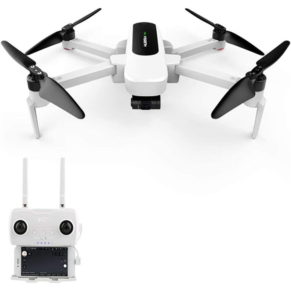 Hubsan H117S RC Drone, White - 1