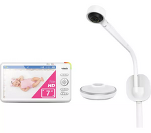 VTECH RM7787HD 7" Full HD Over-The-Cot WiFi Baby Monitor - White - 1