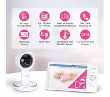 VTECH RM7787HD 7" Full HD Over-The-Cot WiFi Baby Monitor - White - 5