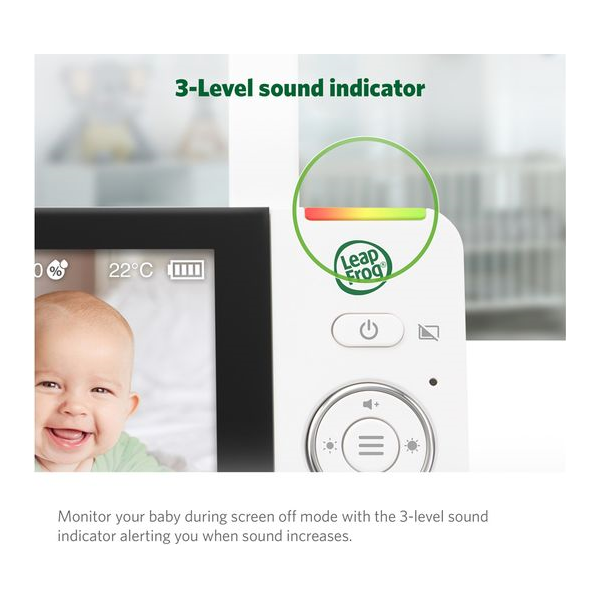 LEAPFROG LF2936FHD 5.5" Smart Video Baby Monitor - White - 2