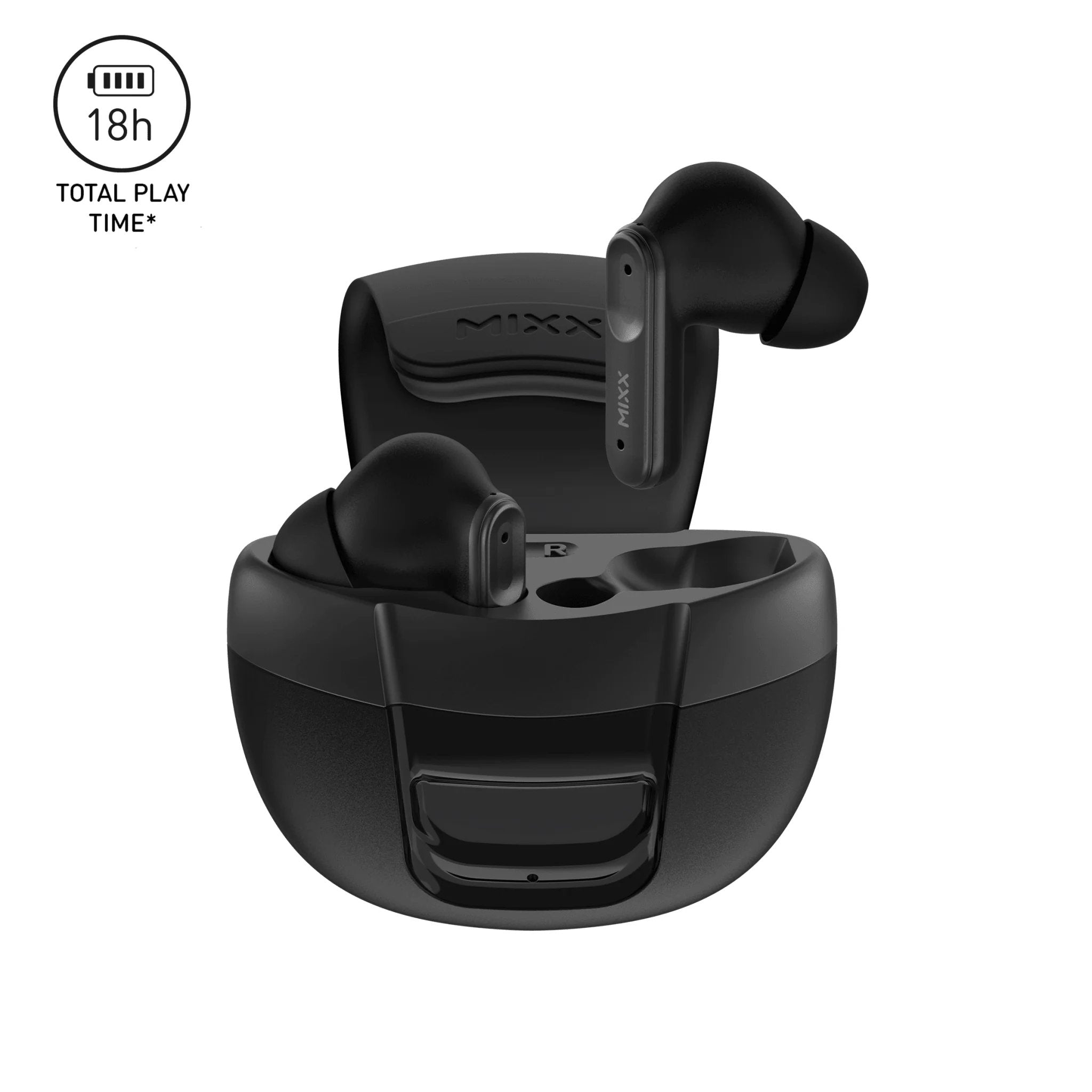Mixx Audio StreamBuds Solo 3 - Black - 1