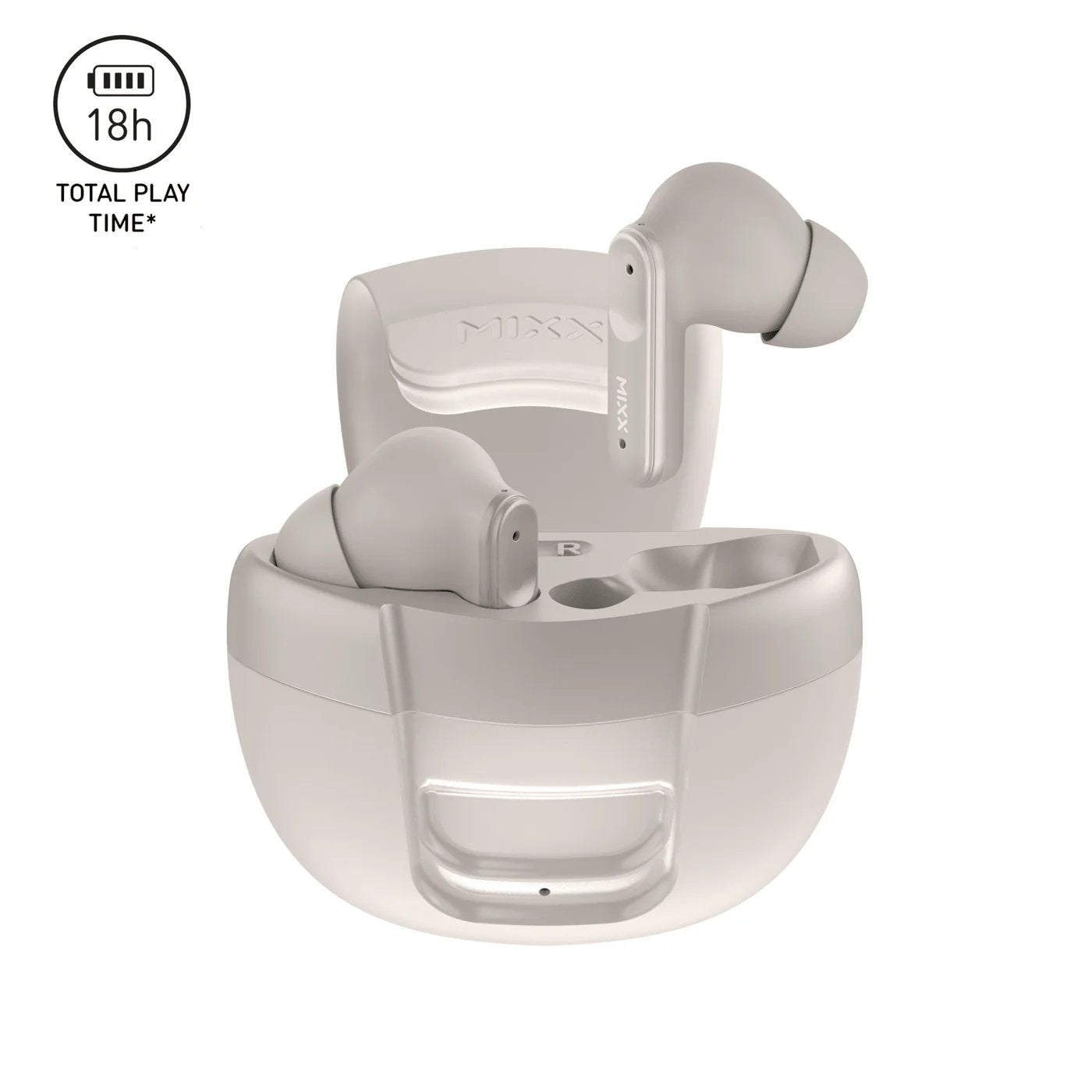 Mixx Audio StreamBuds Solo 3 - Champagne - 1