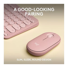 LOGITECH Pebble 2 Combo Wireless Keyboard & Mouse Set - Rose - 2
