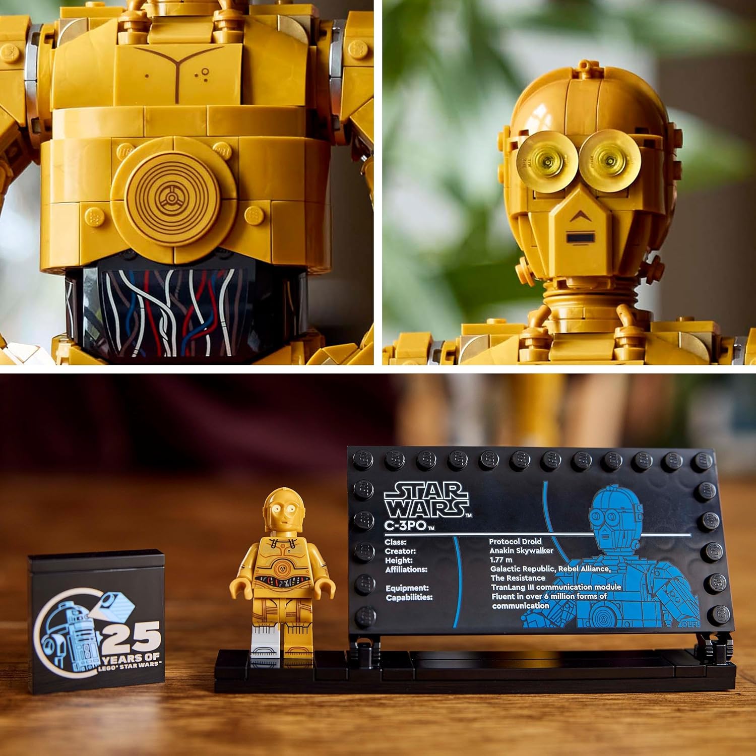 LEGO Star Wars C-3PO Droid Figure Building Set - 75398 - 5