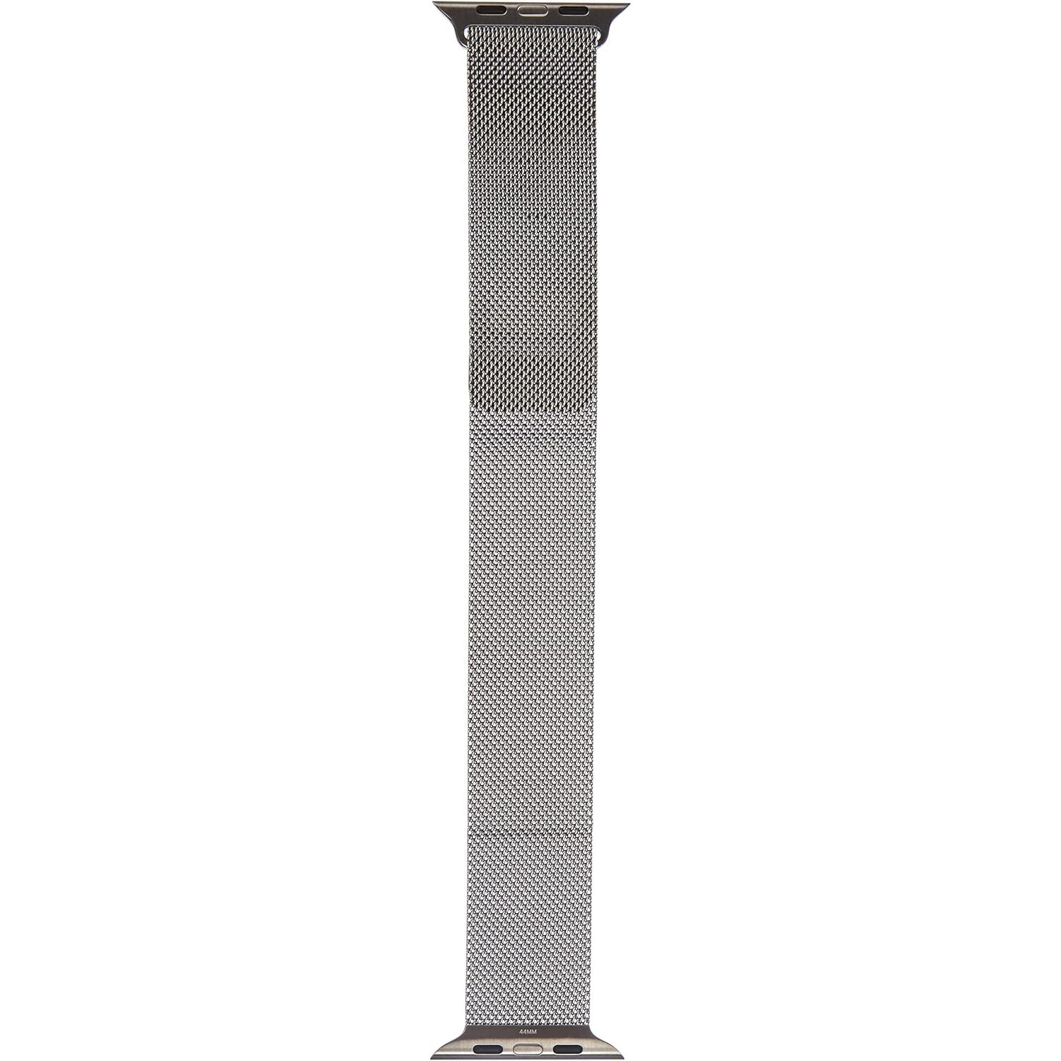 Milanese Loop – Silver Apple Watch Strap - 1