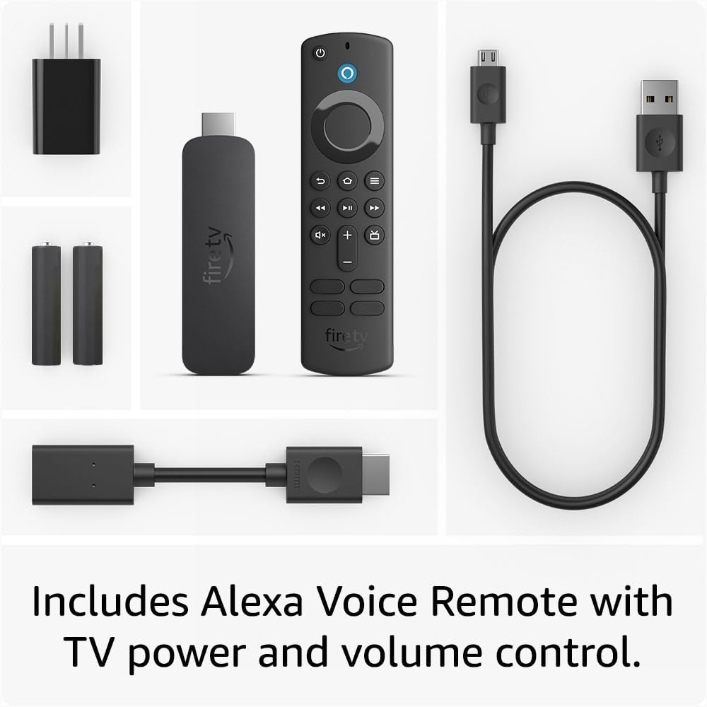 Amazon Fire TV Stick 4K Ultra HD (2nd Gen), Streaming Device with Alexa Voice Remote - 4