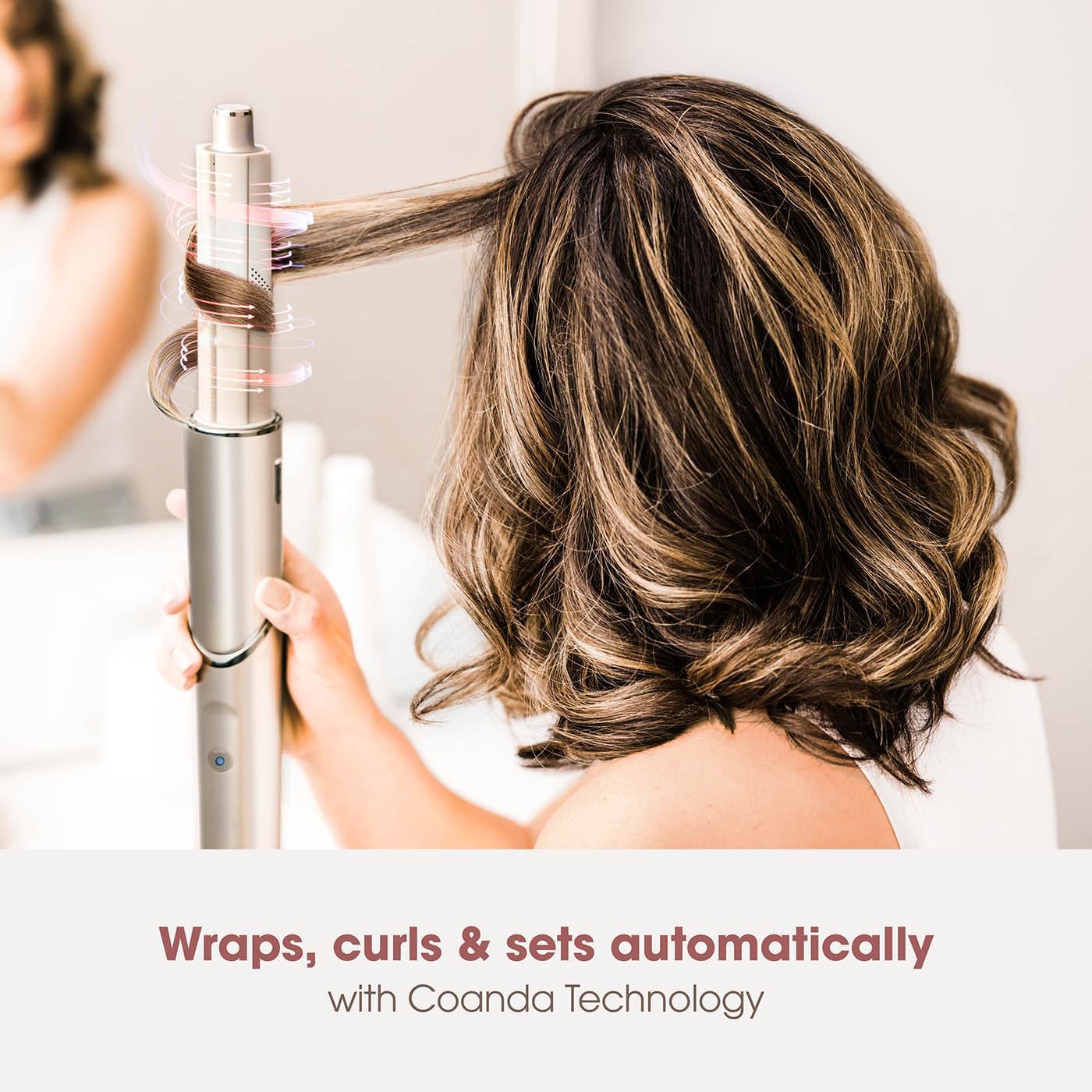 SHARK FlexStyle Straight & Wavy HD430SLUK 4-in-1 Air Styler & Hair Dryer – Stone - 5