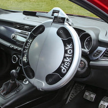 Disklok Gold Edition Small Steering Wheel Full Cover Car Security Lock Police Approved 35cm - 39cm - Silver - 2
