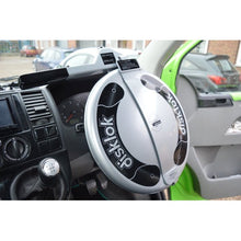 Disklok Gold Edition Small Steering Wheel Full Cover Car Security Lock Police Approved 35cm - 39cm - Silver - 3