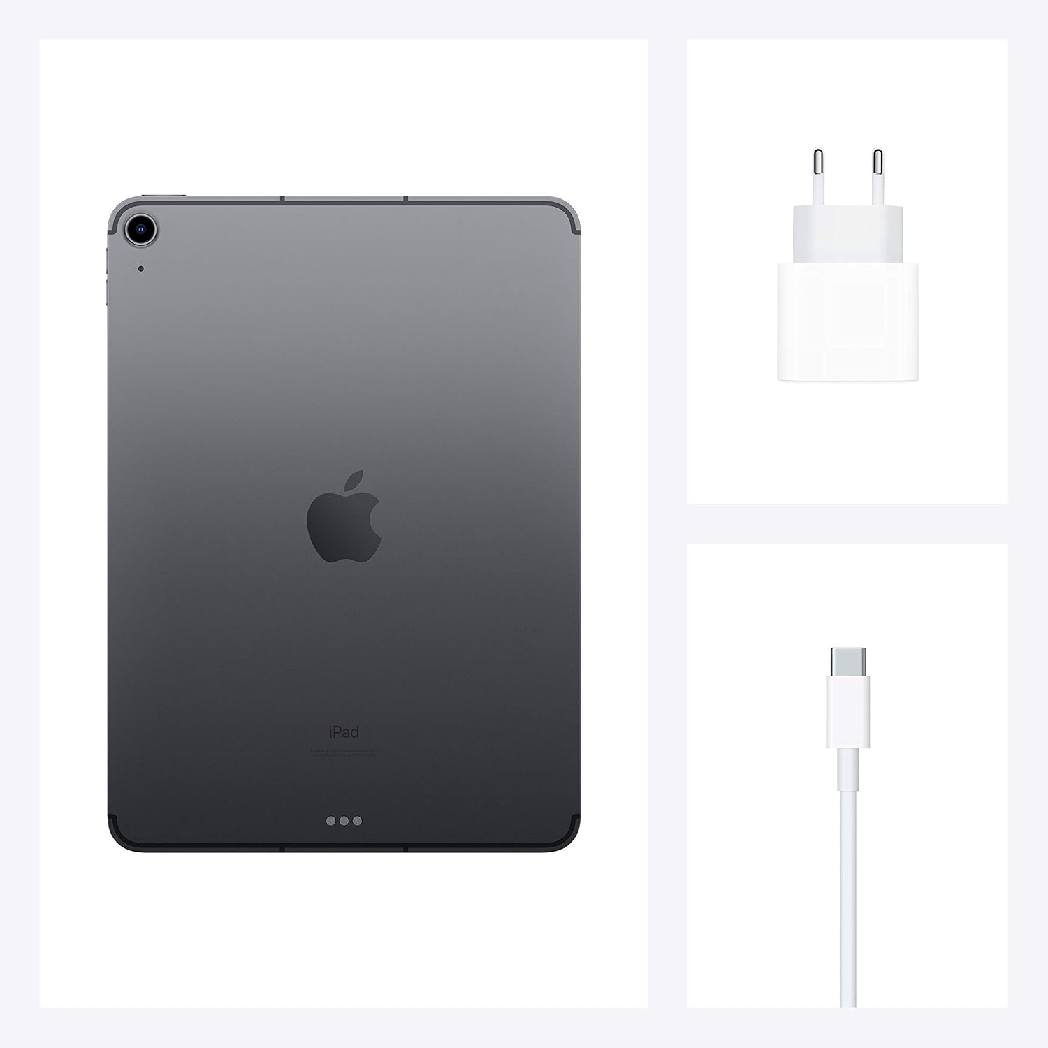 Apple Ipad 4th 2020 256GB Wifi + Cellular - Space Grey - 3