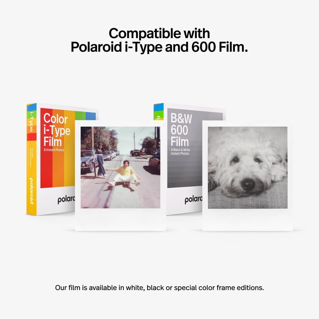 Polaroid Now Gen 2 Instant Camera - Black & White - 4
