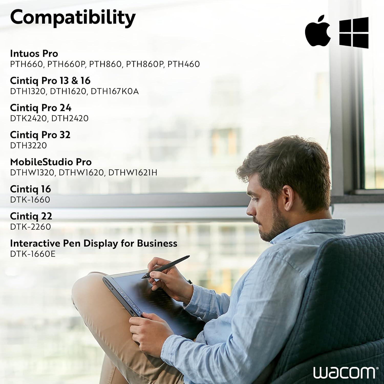 Wacom Pro Pen 2 (KP504E) - Compatible Cintiq Pro & MobileStudio Pro,Black - 7