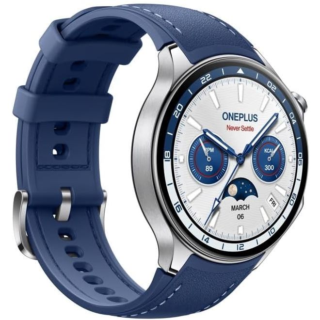 OnePlus Watch 2 Smartwatch - Nordic Blue - 4
