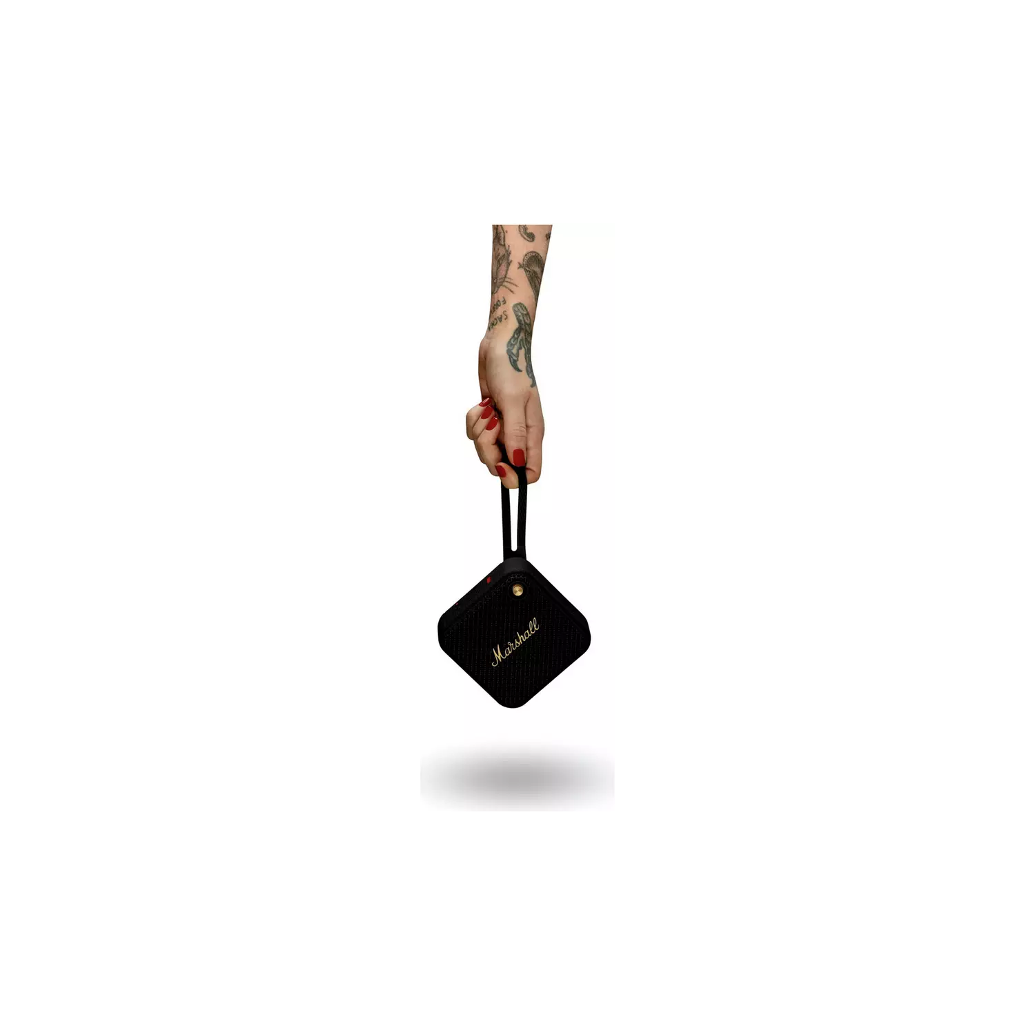 Marshall Willen Portable Bluetooth Speaker - Black & Brass - 5