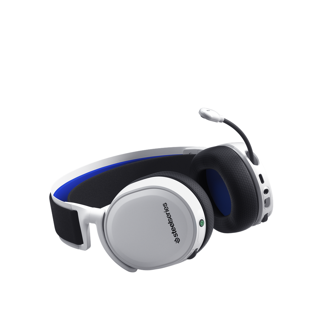 STEELSERIES Arctis 7P+ Wireless 7.1 White Gaming Headset - 3