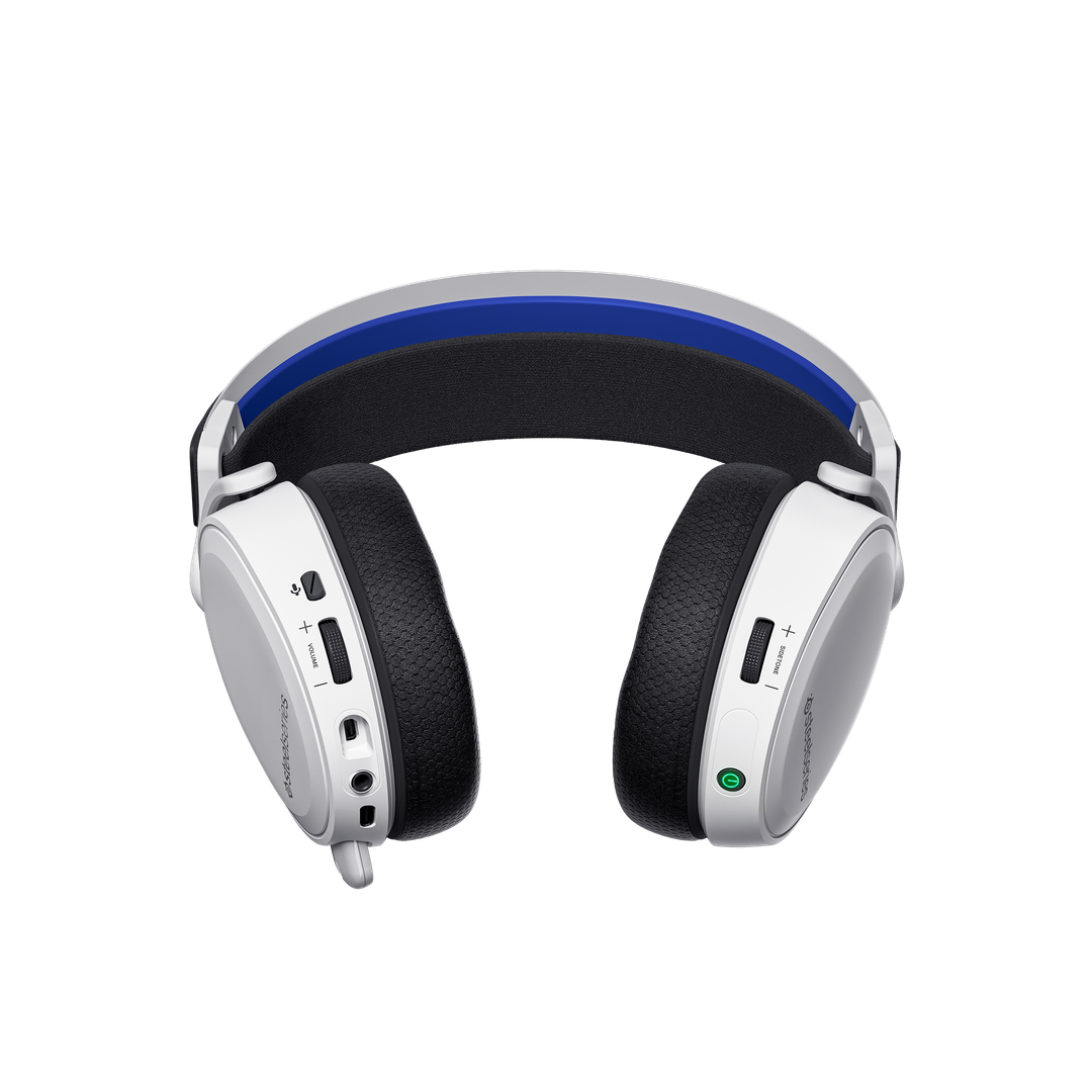 STEELSERIES Arctis 7P+ Wireless 7.1 White Gaming Headset - 6