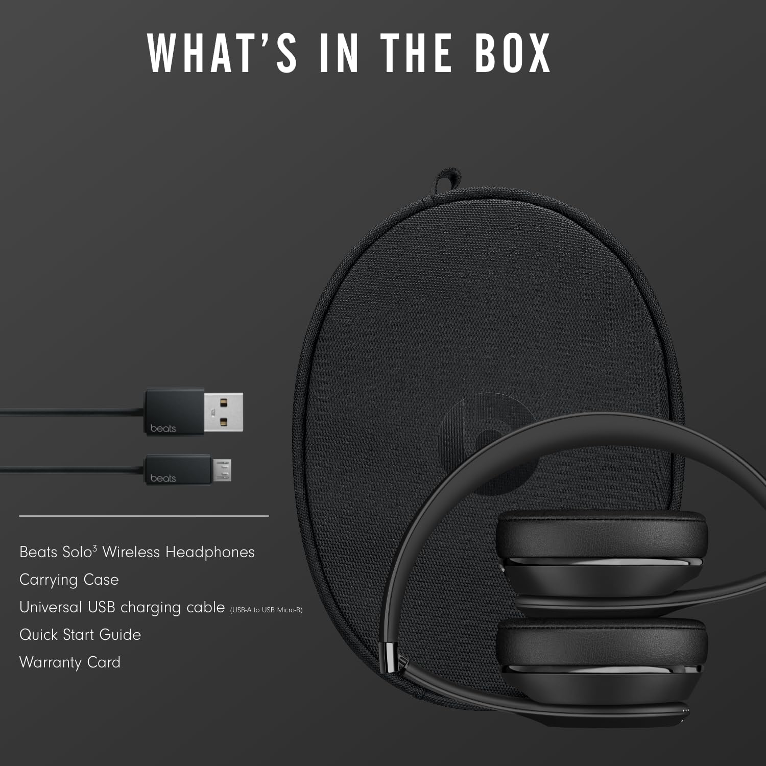 beats Solo3 Wireless On-Ear Headphones - Apple W1 Headphone Chip, Class 1 Bluetooth, 40 Hours Of Listening Time - Black (Latest Model) - 4