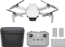DJI Mini 4K Fly More Combo, Drone with 4K UHD Camera for Adults, Under 249 g, 3-Axis Gimbal Stabilization, 10km Video Transmission, Auto Return, 3 Batteries for 93-Min Max Flight Time, QuickShots - 1