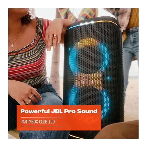 JBL Partybox Club 120 Bluetooth Megasound Party Speaker - Black - 2