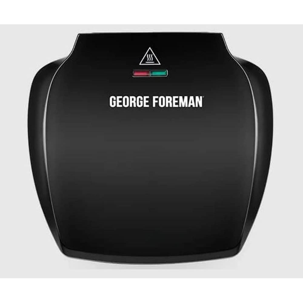 George Foreman Family 5-Portion(510 sq cm plate) Grill 23420 - Black - 5