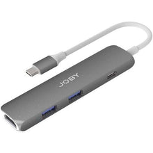 JOBY USB C Hub with HDMI 4K, 2 USB-A 3.0 sockets, USB C PD, USB Multi-socket, USB Hub - 1