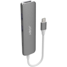 JOBY USB C Hub with HDMI 4K, 2 USB-A 3.0 sockets, USB C PD, USB Multi-socket, USB Hub - 2