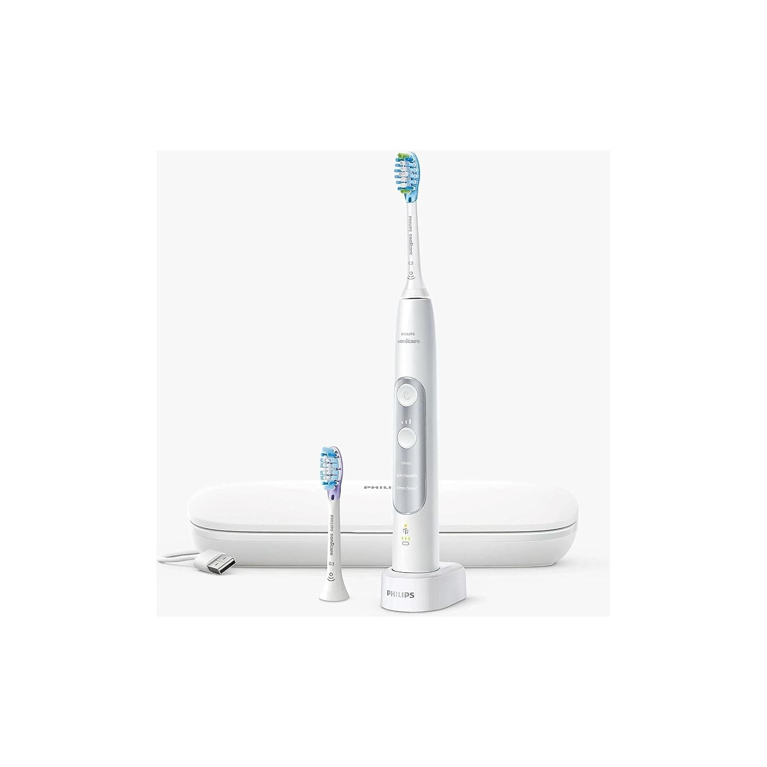 Sonicare ExpertClean 7300 Toothbrush, HX9611/22 (White) - 2