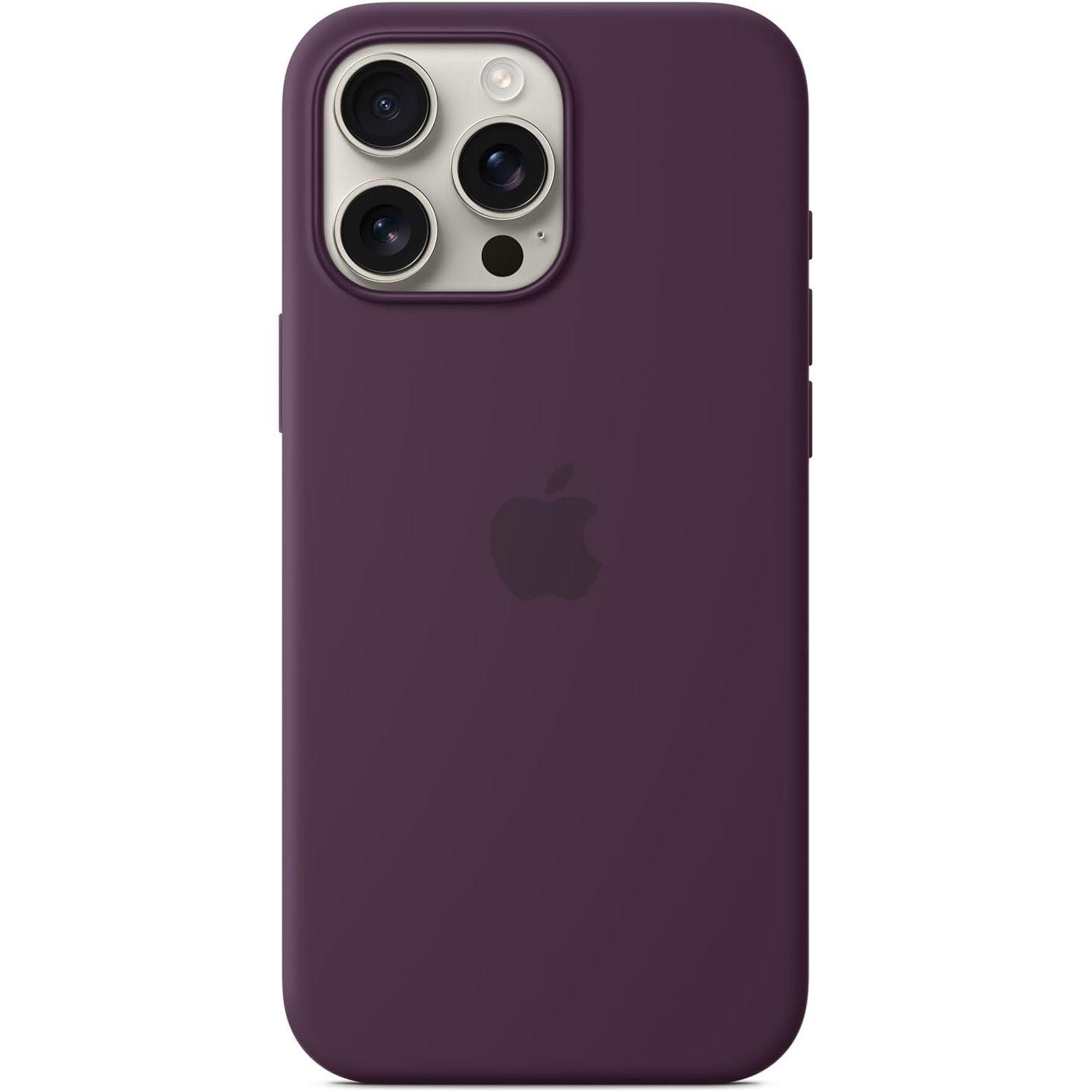 Apple iPhone 16 Pro Max Silicone Case with MagSafe - Plum - 3