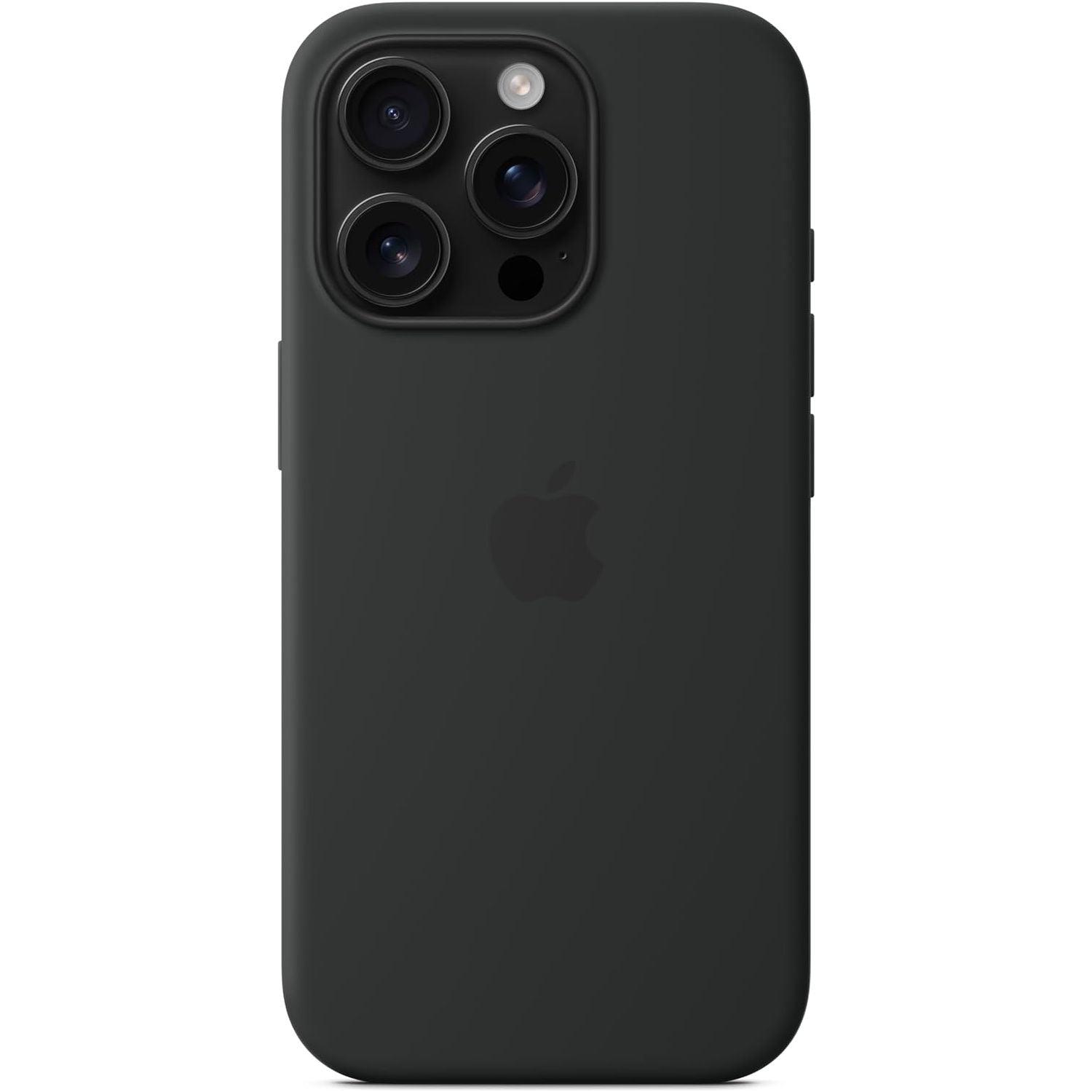Apple iPhone 16 Pro Silicone Case with MagSafe - Black - 1