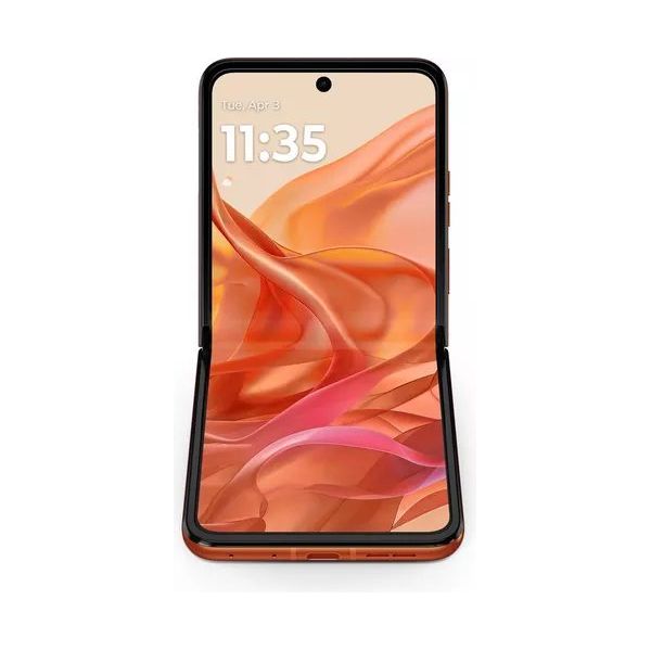 MOTOROLA Razr 50, 256 GB Spritz Orange - Unlocked - 3