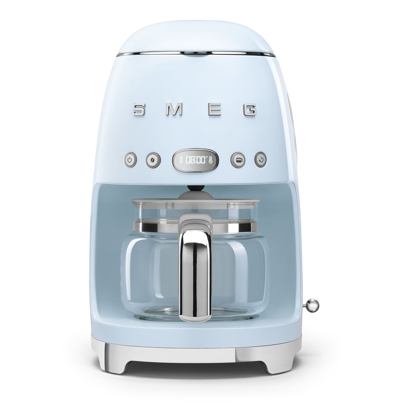 Smeg DCF02PBUK 50's Style Retro Filter Coffee Machine - Blue - 1