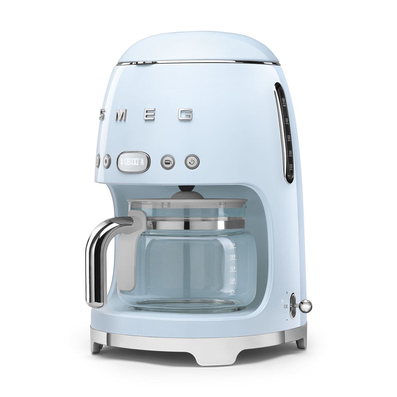 Smeg DCF02PBUK 50's Style Retro Filter Coffee Machine - Blue - 4