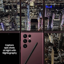 Samsung Galaxy S22 Ultra 5G, 128GB, Burgundy - Unlocked - 3