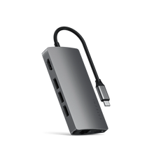 SATECHI Multiport Adapter 4K V2 6-port USB-C Connection Hub - Space Grey - 4