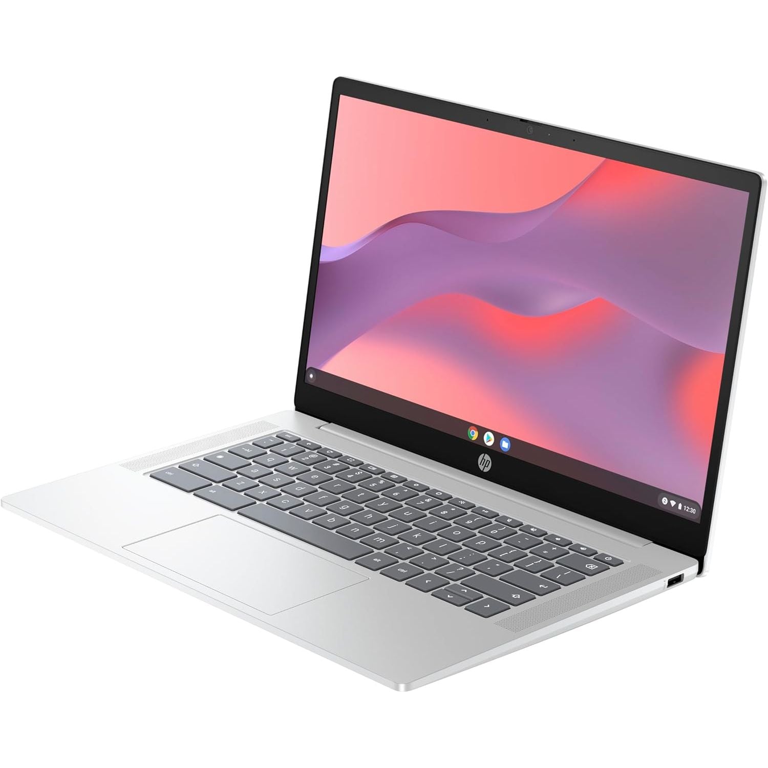 HP Chromebook 14a-nf0002na - 14in HD - Intel N100 - 4GB RAM - 128GB SSD - Silver - 7