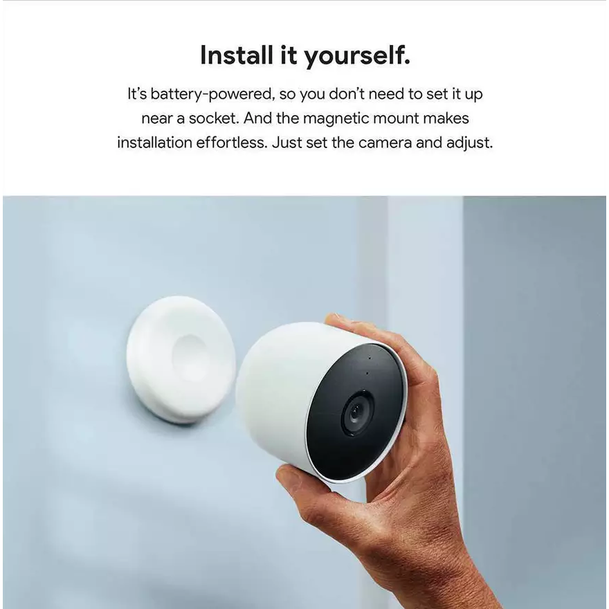 Google Nest Security Camera Indoor or Outdoor (Battery) - 6