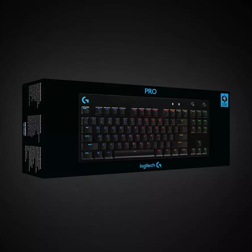 Logitech Tenkeyless G Pro Wired Gaming Keyboard - 8